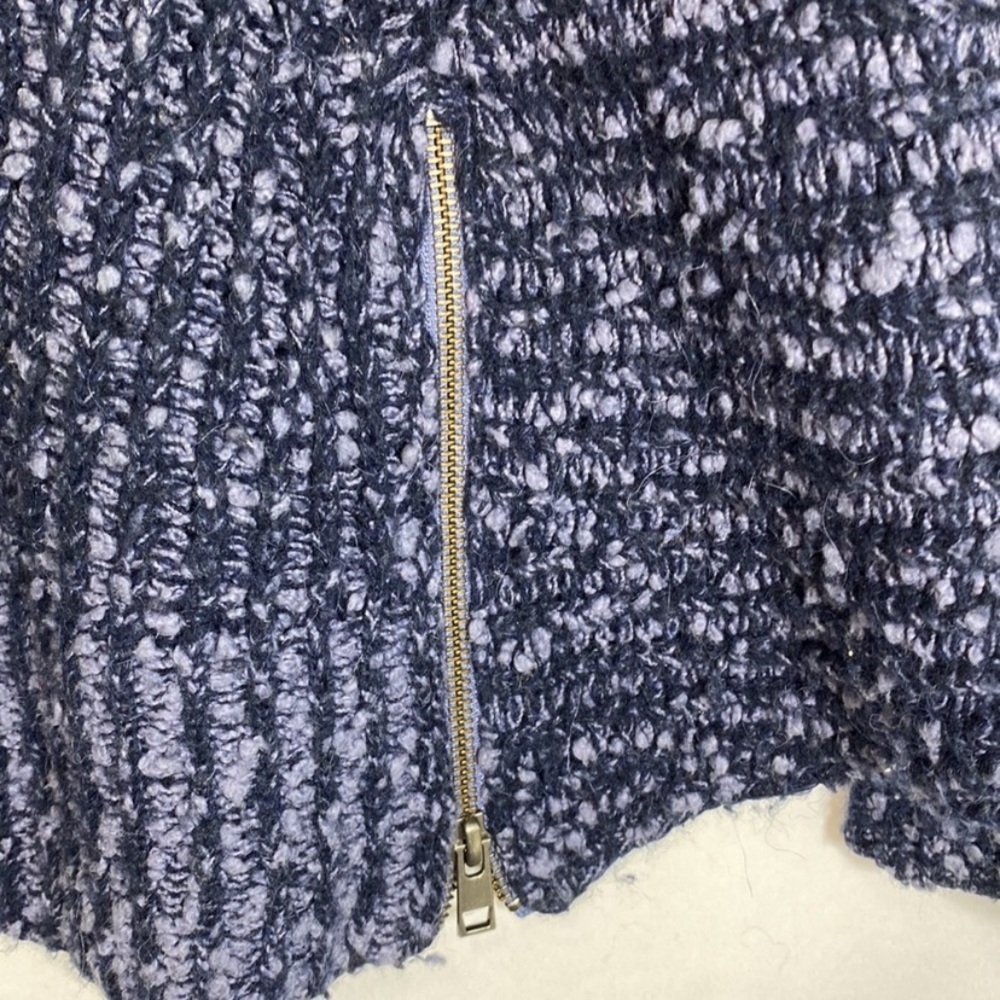 Anthropologie Moth oversized sweater in navy— XXS - Picture 4 of 5